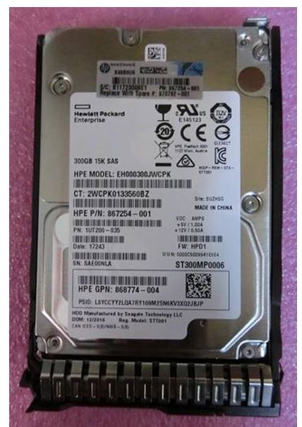 HPE 300 GB Hard Drive - 2.5" Internal - SAS (12Gb/s SAS)