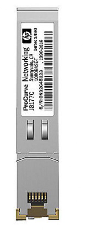 HPE SFP (mini-GBIC) - 1 x RJ-45 1000Base-T Network