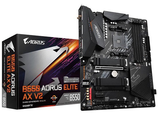 Gigabyte B550 Aorus Elite Ax V2