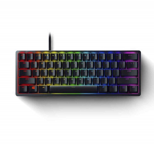 Razer Huntsman Mini-60% Optical Gaming Keyboard (Linear Red Switch)-FRML Packaging