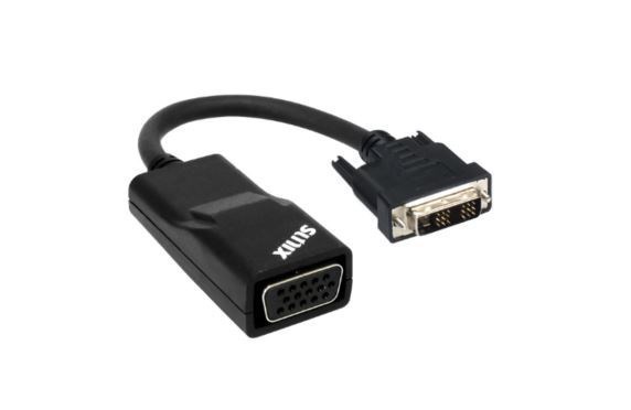 Sunix (LS) Sunix Dvi-D To Vga Adapter; Compliant With Vesa Vsis Version 1, Rev.2; Output Resolutions Up To 1920X1200; HDTV Resolutions Up To 1080P