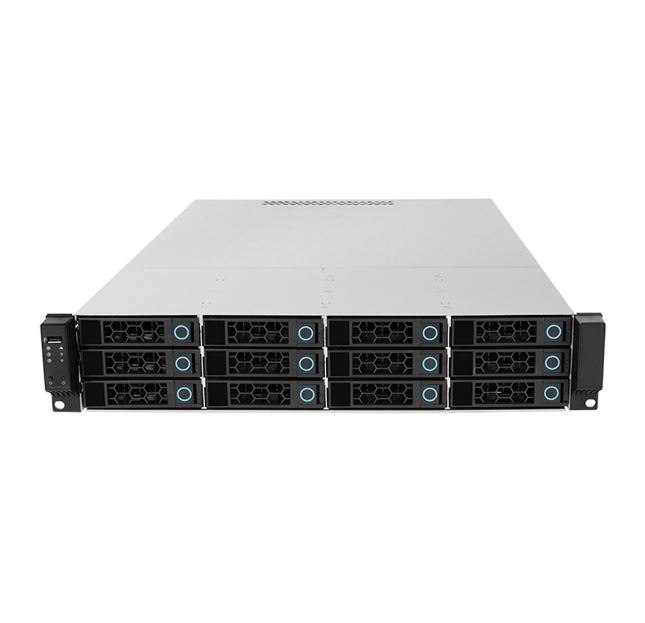 TGC Rack Mountable Server Chassis 2U 650MM, 12X 3.5' Hot-Swap Bays, 2X 2.5' Fixed Bays, Up To E-Atx Motherboard, 7X LP PCIe, 2U Psu Required