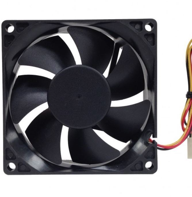 Aywun 80MM TFX Silent Psu Fan - Fan Only No Screw For Aywun SQ05 TFX Psu 2500RPM. Mini 2Pin Connector.