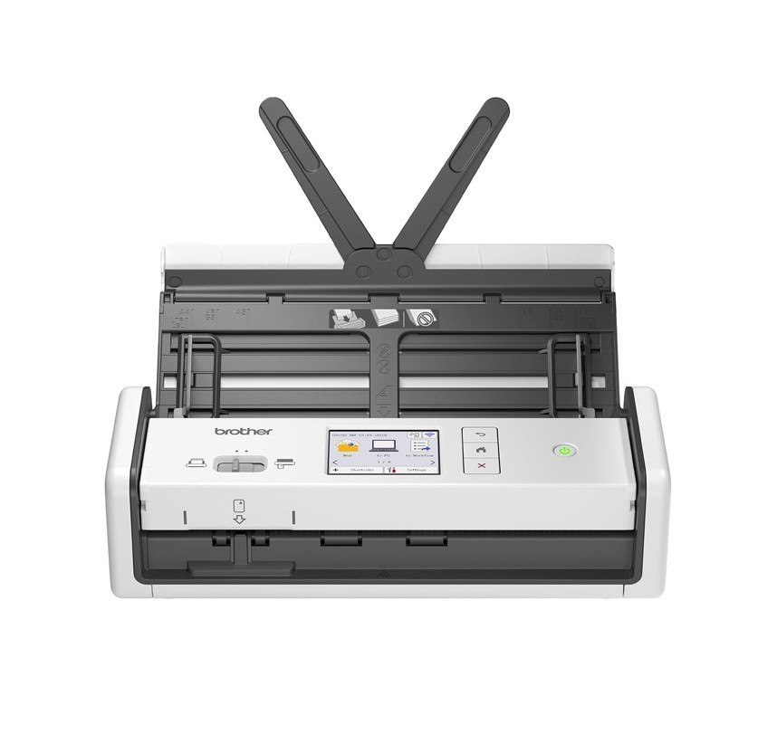 Brother Ads-1800W *New*Compact Document Scanner withTouchscreen LCDdisplay & WiFi(30ppm)