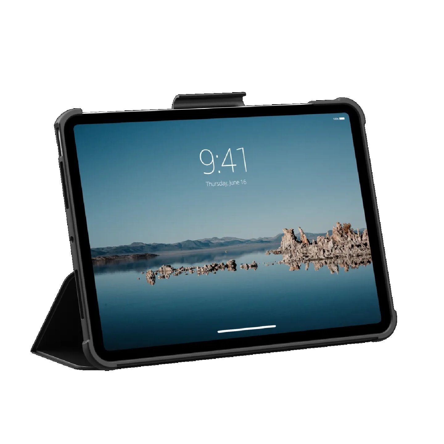 Uag Plyo Apple iPad Pro M4 (11') (5TH Gen) Folio Case - Black/Ice (124477114043),DROP+Military Standard,Raised Screen Surround,Armor Shell