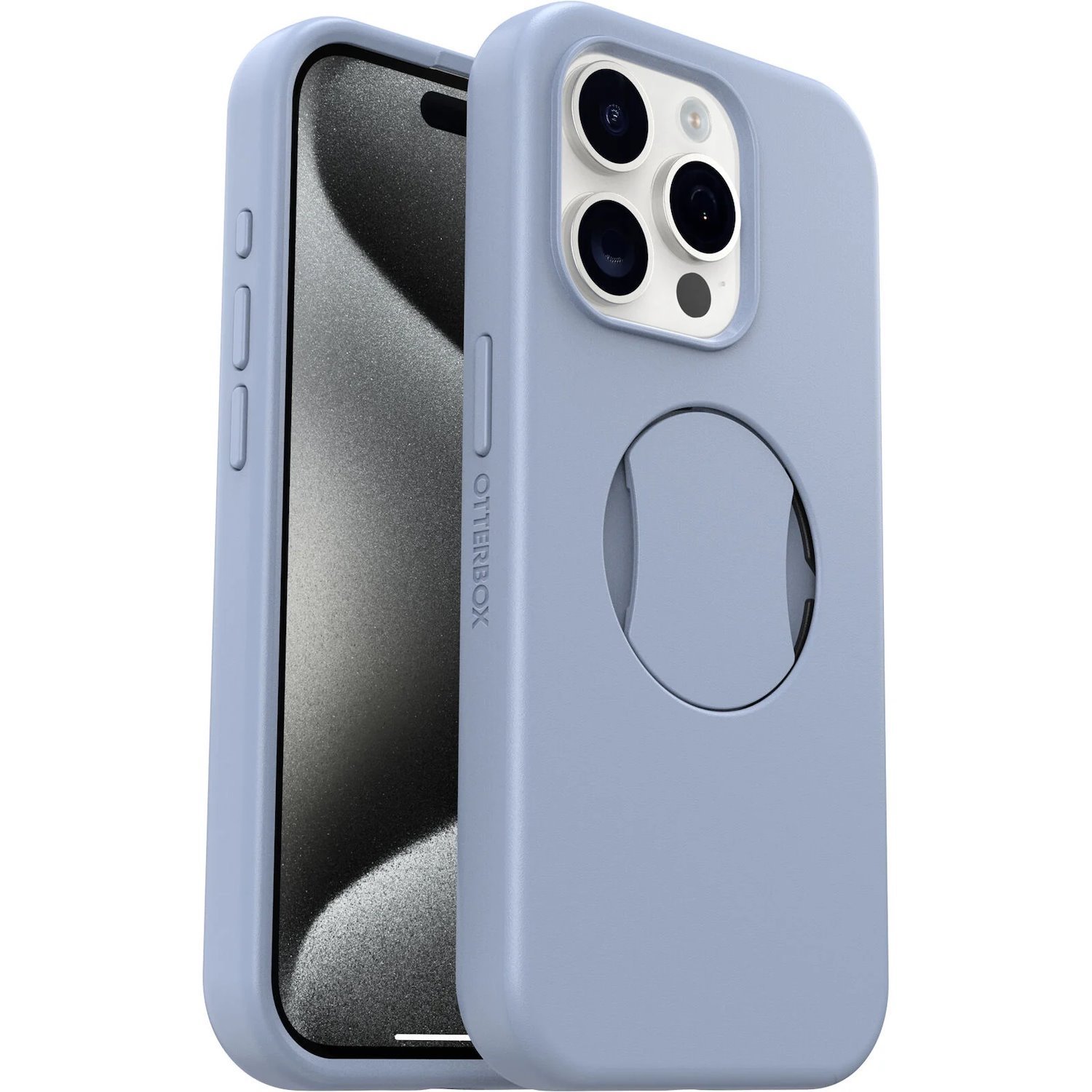 OtterBox OtterGrip Symmetry Case for Apple iPhone 15 Pro Smartphone