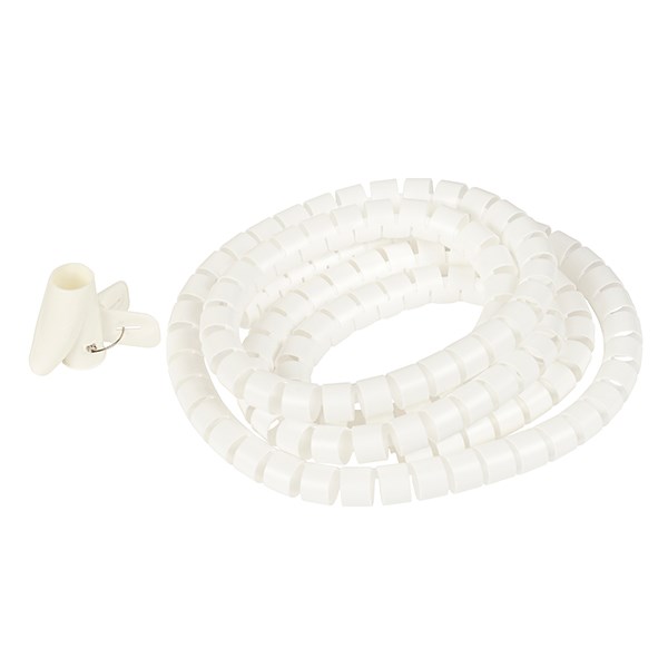 4Cabling Easy Wrap Cable Spiral: White