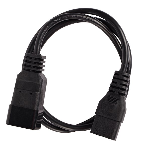 4Cabling Iec C19 To C20 Power Cable 15A Black 10M