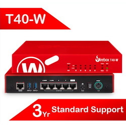 WatchGuard Firebox T40-W With 3-YR Standard Support (Au) - Only Available To WGOne Silver/Gold Partners