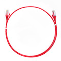 4Cabling 3M Cat 6 Ultra Thin LSZH Ethernet Network Cable: Red