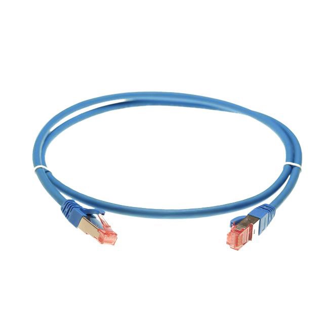 4Cabling 3M Cat 6A S/FTP LSZH Ethernet Network Cable. Blue