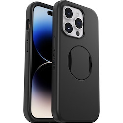 OtterBox OtterGrip Symmetry Apple iPhone 14 Pro Case For MagSafe Black - (77-89348), Antimicrobial, 3X Military Standard Drop Protection, Raised Edges