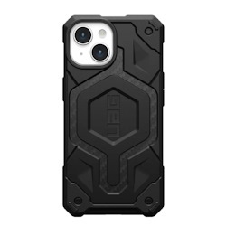 Uag Monarch Pro MagSafe Apple iPhone 15 (6.1') Case - Carbon Fiber (114219114242),25 FT. Drop Protection (7.6M), 5 Layers Of Protection,Tactical Grip