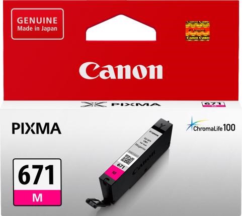 Canon CLI-671M Original Inkjet Ink Cartridge - Magenta Pack