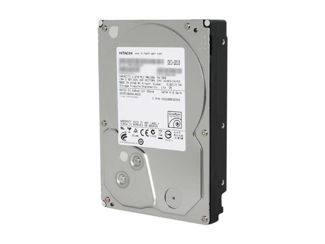 Hitachi 2 TB Hard Drive - 3.5" Internal - SATA (SATA/600)