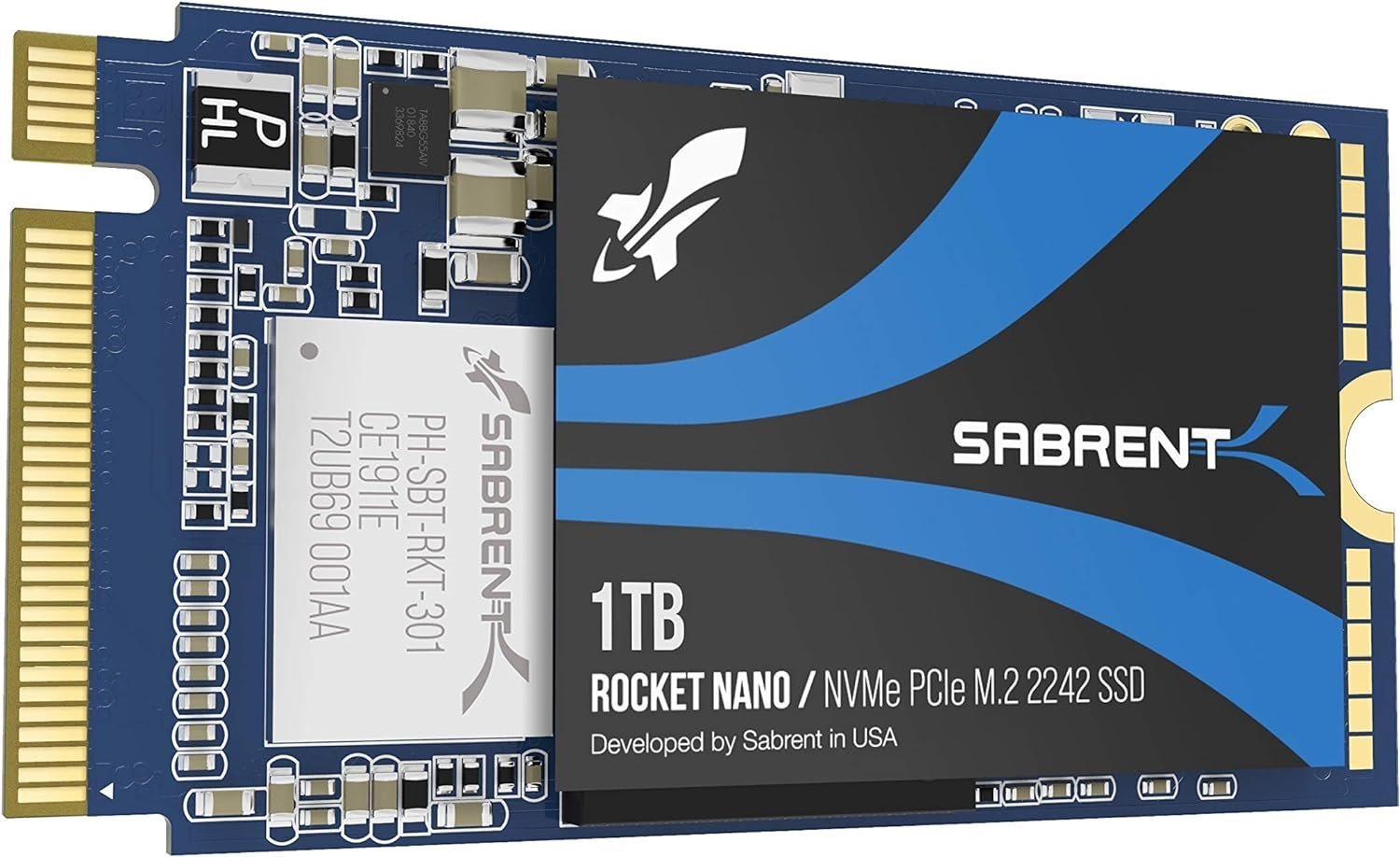 Sabrent 1TB Rocket NVMe PCIe M.2 2242