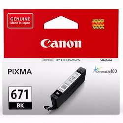 Canon CLI-671BK Original Inkjet Ink Cartridge - Black Pack