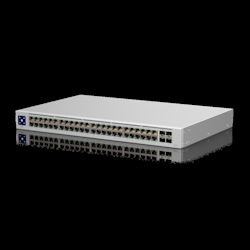 Ubiquiti UniFi 48 Port Managed Gigabit Layer2 & Layer3 Switch - 48X Gigabit Ethernet Ports 4X SFP Port Touch Display