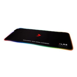 PNY XLR8 Gaming Mouse Pad With Protective Nano Coating For A Water Oil-And Dust-Repellent Surface 7 Static Modes 3 Dynamic Modes Full In-Game Control