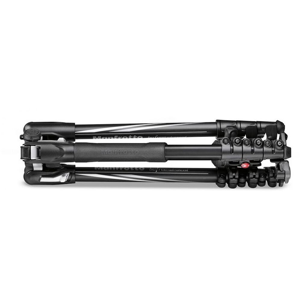 Manfrotto Befree Advanced Travel Aluminum Tripod with 494 Ball Head (Lever Locks, Black)