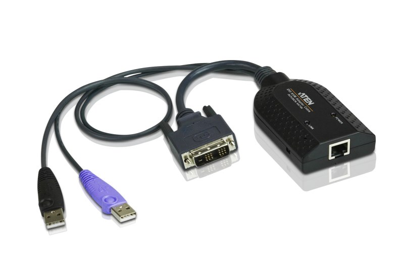 ATEN DVI-D/RJ-45/USB KVM Cable - 1