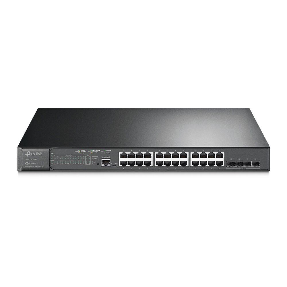 TP-Link JetStream TL-SG3428MP 28-Port Gigabit L2 Managed PoE+ Switch With SFP