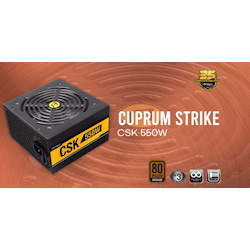 Antec CSK550 80+ Bronze 550W, Up To 88% Efficiency, Continuous Power Psu, Aq3