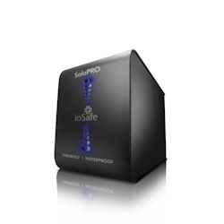 ioSafe Solo Pro 3Tb Fireproof & Waterproof Esata/Usb 2.0 HDD - For Smb/Sme, 1Y Hardware WTY & 1Y Data Recovery Service