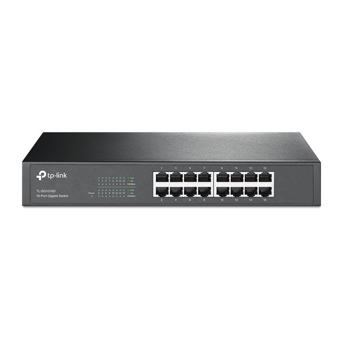 TP-Link TL-SG1016D: 16-Port Gigabit Ethernet Switch