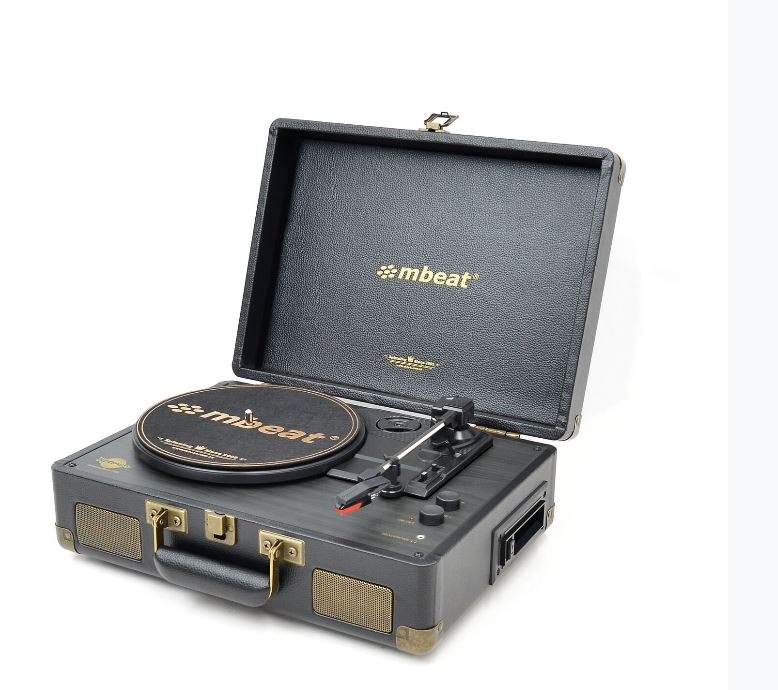 Mbeat® Uptown Retro Bluetooth Turntable & Cassette Player