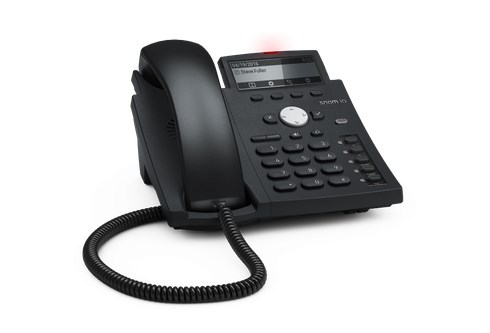 Snom 4 Line Ip Phone. Hi-Res Display With Backlight, Gigabit, Usb, IPv6, PoE