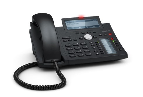 Snom 12 Line Ip Phone. Hi-Res Display With Backlight, Gigabit, Usb, IPv6, PoE