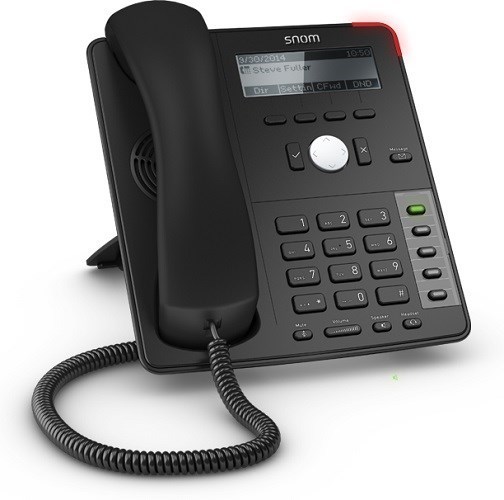 Snom 4 Line Professional Ip Phone, 10/100 Port. 4 Context-Sensitive Function Keys. Wideband Audio