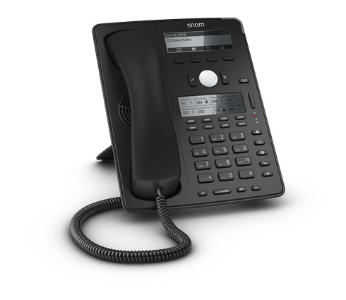 Snom 12 Line Professional Ip Phone, Gbit Port + 1X Usb Port. 18 Led Function Keys. Hi-Res Colour Display. Wideband Audio