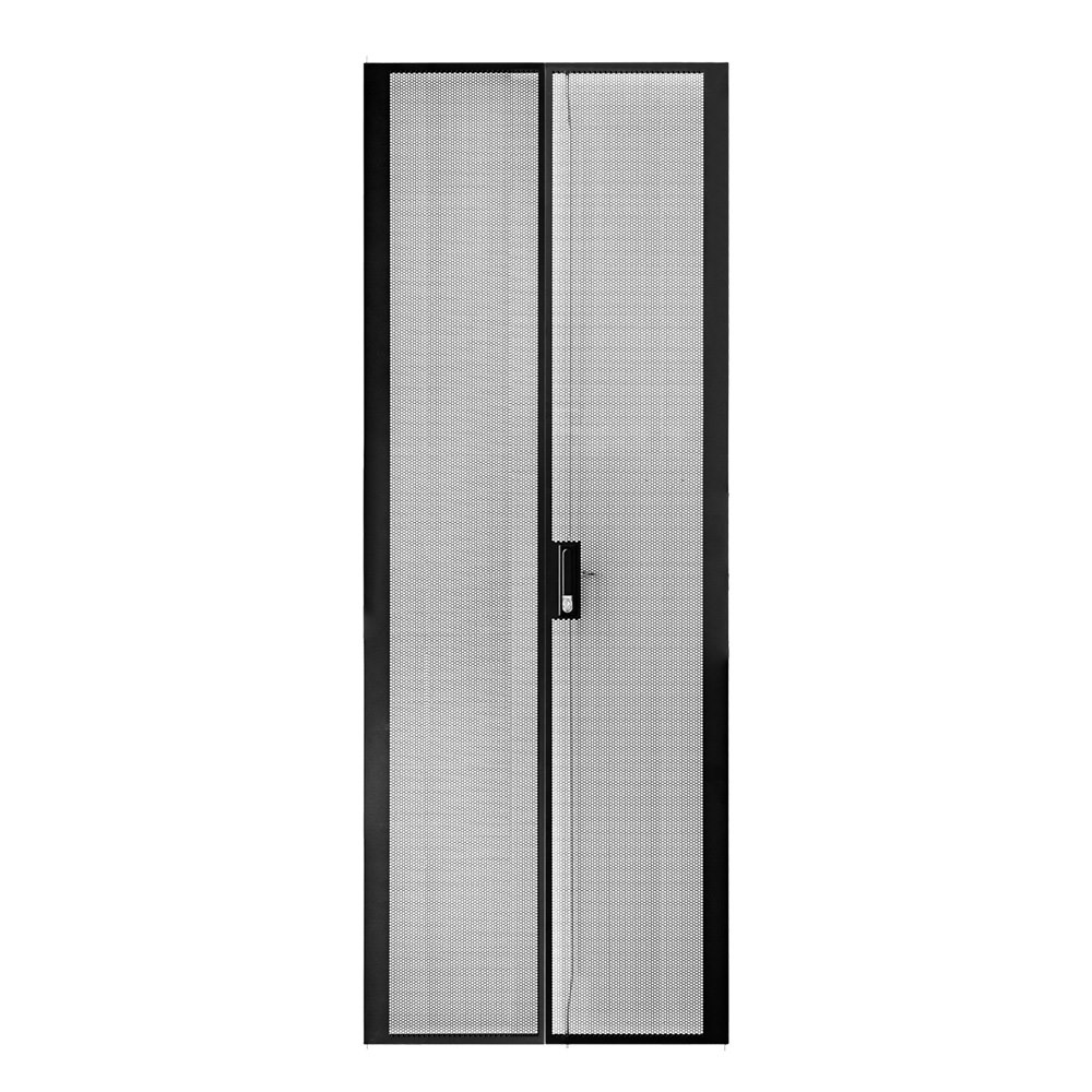 Serveredge 45Ru 800MM Wide Peforated/Mesh Split Rear Door