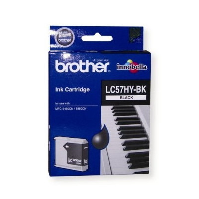 Brother LC-57BKHY High Yield Black Cartridge