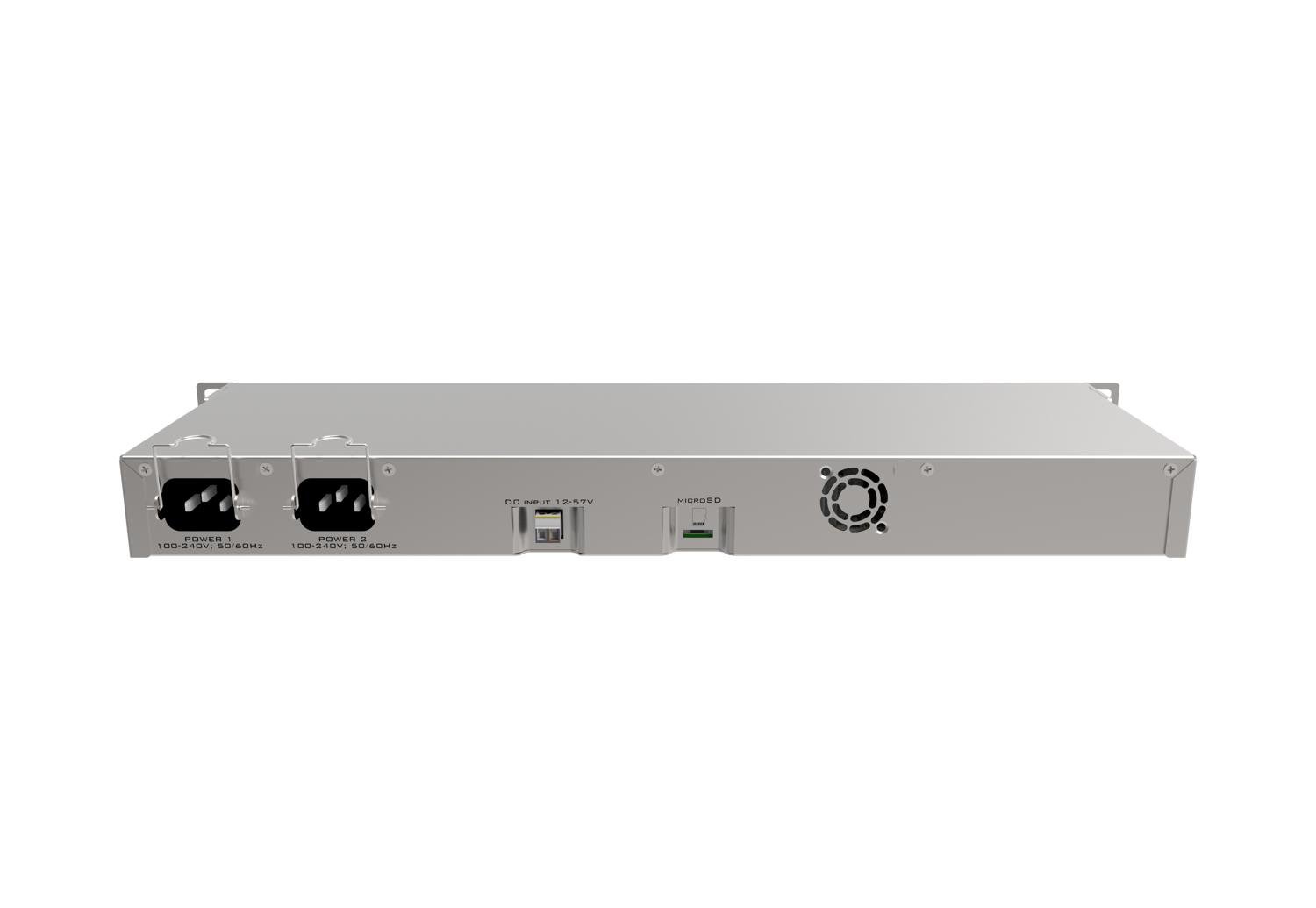 Mikrotik (RB1100x4) Powerful 1U Rackmount Router; with 13x Gigabit Ethernet ports