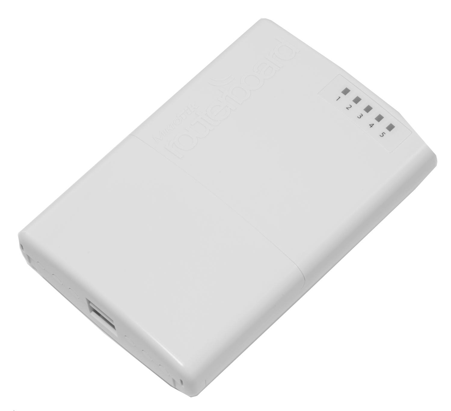 MikroTik PowerBox (RB750P-PBr2) 650MHz CPU, 64MB RAM, 5xEthernet with PoE output for four ports, RouterOS L4, outdoor case, PSU