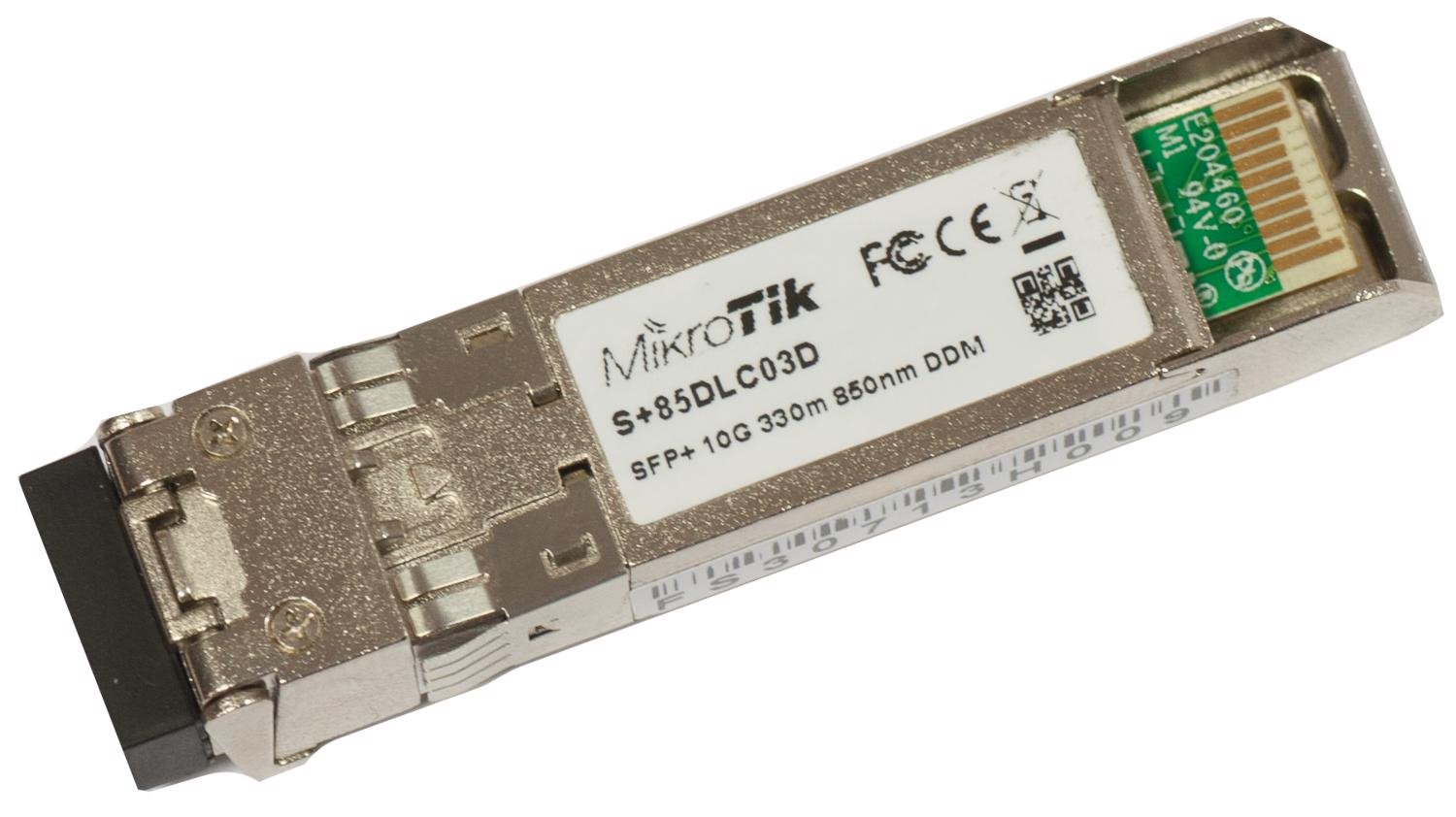 MikroTik (S+85DLC03D) SFP+ 10Gbit, 300m, Multi Mode