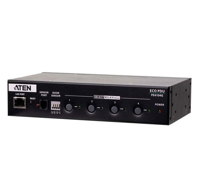 Aten 4 Port 1U 10A Smart Pdu With Outlet Control, 4xC13 Outlets