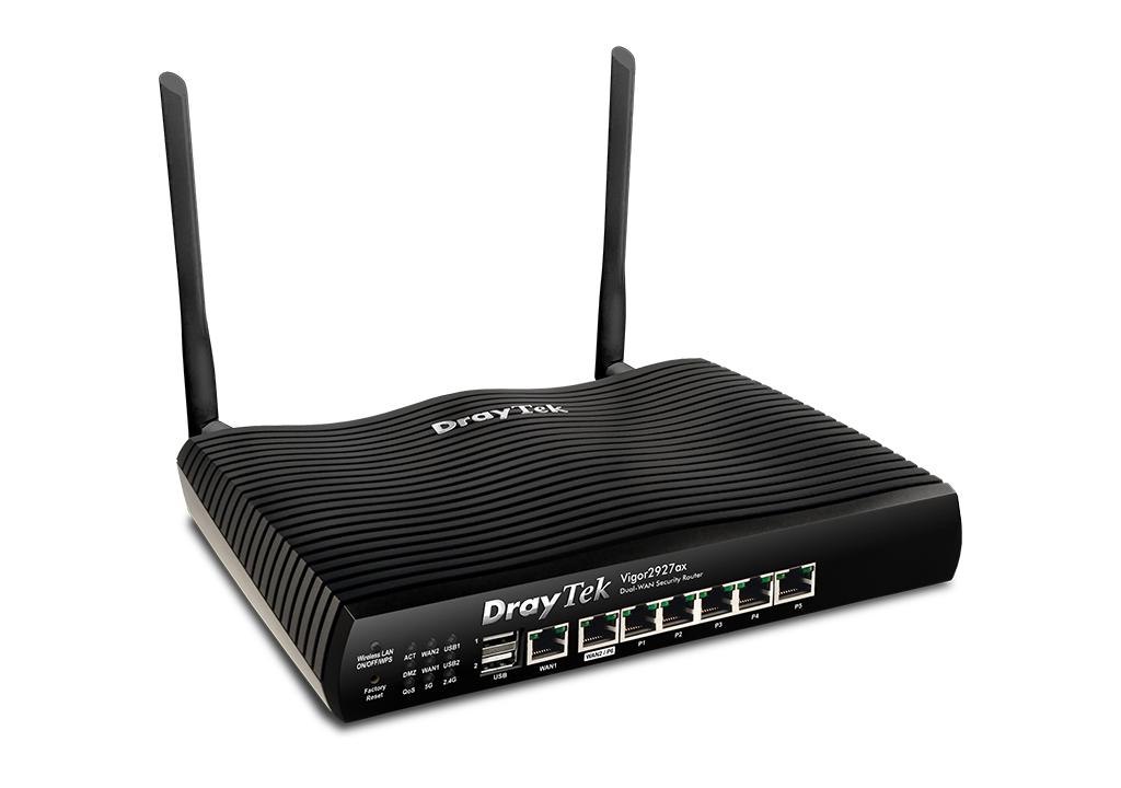 Draytek Vigor2927ax (DV2927ax) Dual-WAN broadband router with 802.11ax (AC3000) Wi-Fi