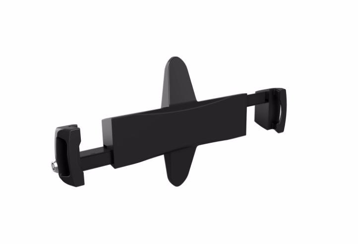 Brateck Anti-Theft Tablet Vesa Adapter Clamp Fit7.9'-12.5' Tablets Vesa 100X100/75X75 Up To 2KG - Black