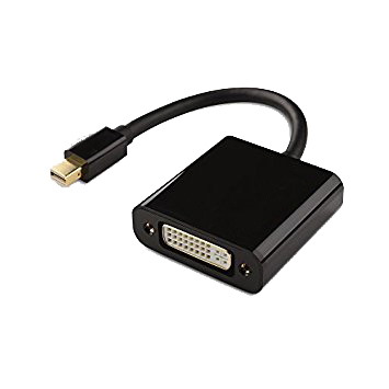 4Cabling 15CM Mini DisplayPort Male To Dvi Female: Black