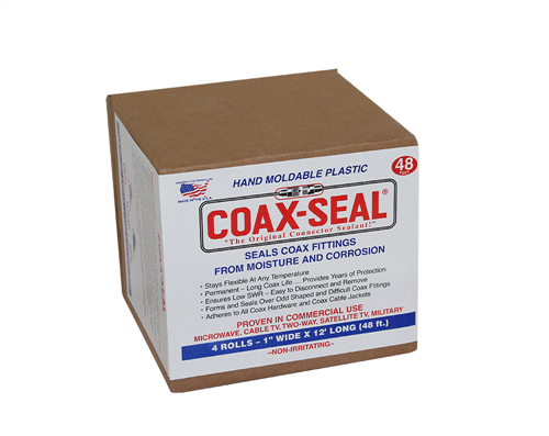 Generic Coax Seal Tape One Inch Roll (4 Pack)