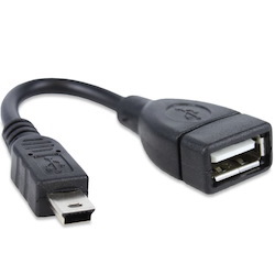 Astrotek Usb A Female To Micro Usb 5 Pin Male Adapter Host Otg Data Charger Cable Black