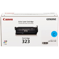 Canon CART323C Original Laser Toner Cartridge - Cyan Pack