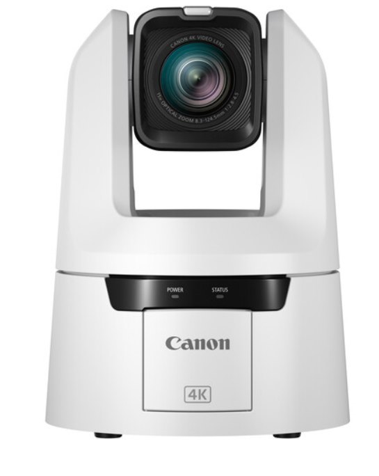 Canon CR-N500 NDI|HX 15x PTZ Camera in White