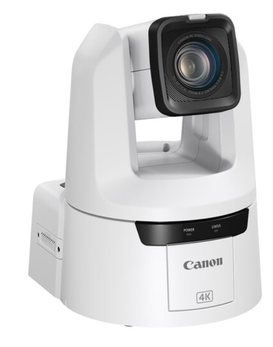 Canon CR-N500 NDI|HX 15x PTZ Camera in White