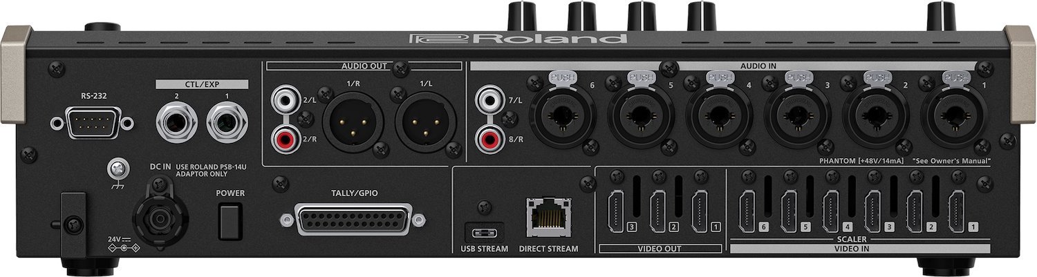 Roland VR-6HD Direct Streaming AV Mixer