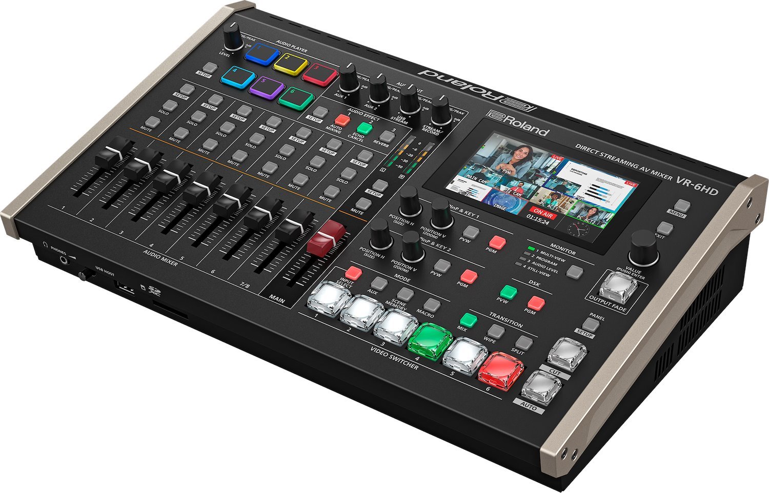 Roland VR-6HD Direct Streaming AV Mixer